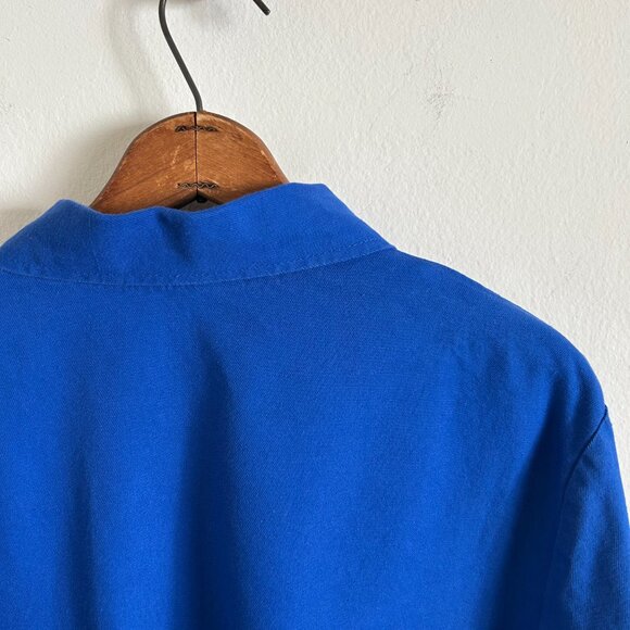 German French Blue Chore Coat - Picture 7 of 10